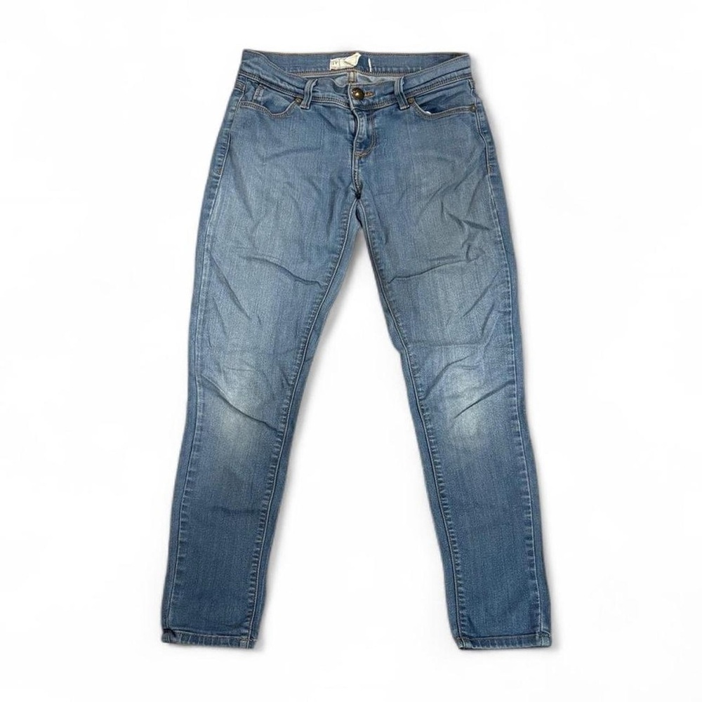 Free People Skinny Jeans ankle length jegging in Medium Blue